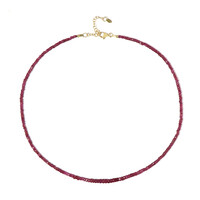 Collar en plata con Rubí de Madagascar