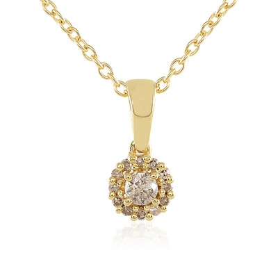 Collar en plata con Diamante I3 champán
