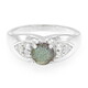 Anillo en plata con Espectrolita