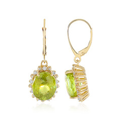 Pendientes en oro con Esfena (AMAYANI)