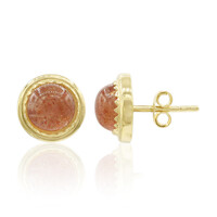 Pendientes en plata con Piedra del sol
