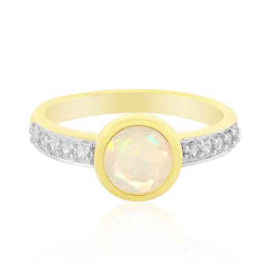 Anillo en plata con Ópalo de Welo