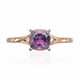 Anillo en oro con Rodolita