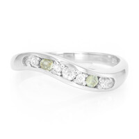 Anillo en plata con Zafiro de Tanzania