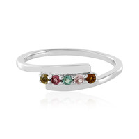 Anillo en plata con Turmalina