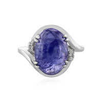 Anillo en plata con Tanzanita