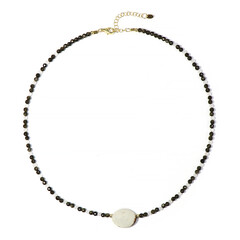 Collar en plata con Crisopacio limón