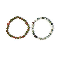 Brazalete con Unakita