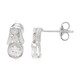 Pendientes en plata con Zafiro de Mozambique