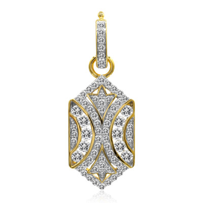 Colgante en oro con Diamante SI1 (G) (Annette)