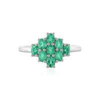 Anillo en plata con Esmeralda de Colombia