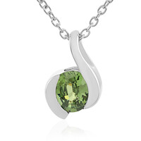 Collar en plata con Demantoide de Rusia