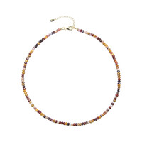 Collar en plata con Mokaita