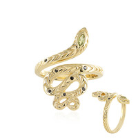 Anillo en plata con Peridoto