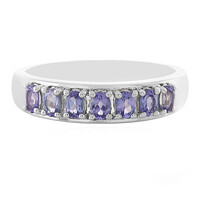 Anillo en plata con Tanzanita