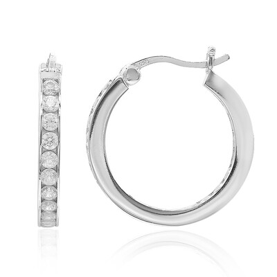 Pendientes en plata con Zircón