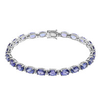 Brazalete en oro con Tanzanita AAA (CIRARI)