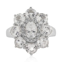 Anillo en plata con Danburita
