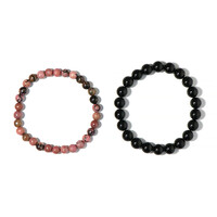 Brazalete con Turmalina negra