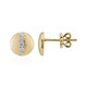 Pendientes en oro con Diamante SI1 (G) (Annette)