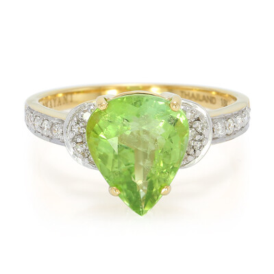 Anillo en oro con Turmalina Paraíba (AMAYANI)