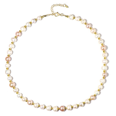 Collar en plata con Perla blanca Freshwater