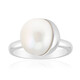 Anillo en plata con Perla blanca Freshwater (Michelle Albala)