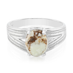 Anillo de hombre en plata con Magnesita