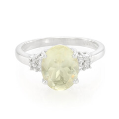 Anillo en plata con Ortoclasa
