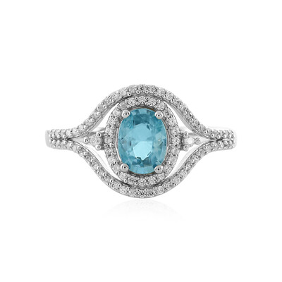 Anillo en plata con Zircón de Ratanak Kirí
