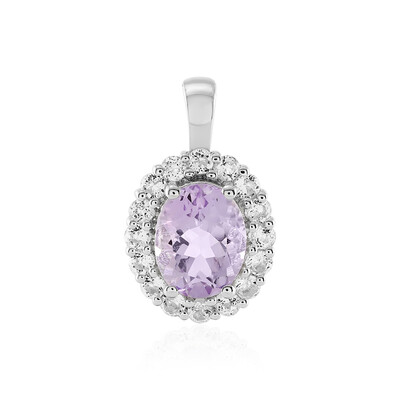 Colgante en plata con Amatista Rosa de Francia