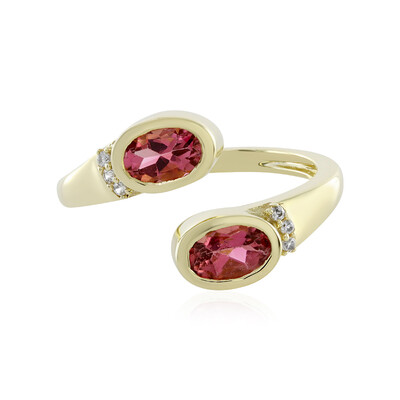 Anillo en oro con Turmalina rosa (KM by Juwelo)