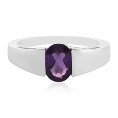 Anillo en plata con Amatista