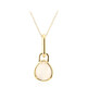 Collar en plata con Piedra de Luna arcoíris