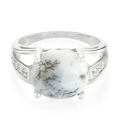Anillo en plata con Ágata dendrítica