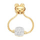 Anillo en plata con Topacio blanco (M de Luca)
