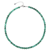 Collar en plata con Malaquita