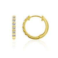Pendientes en oro con Diamante IF (D)