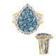 Anillo en plata con Aguamarina (Gems en Vogue)