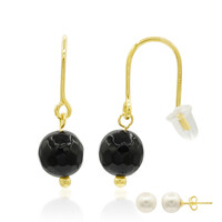 Pendientes en plata con Perla Freshwater