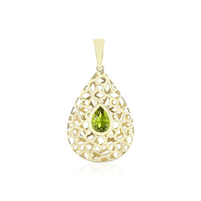 Colgante en oro con Peridoto (Ornaments by de Melo)