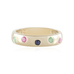 Anillo en plata con Esmeralda de Socoto