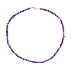 Collar en plata con Amatista