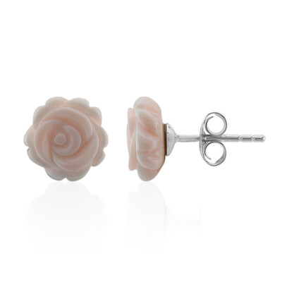 Pendientes en plata con Nácar