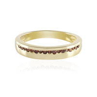Anillo en plata con Diamante rojo I2