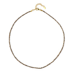Collar en plata con Diamante champán