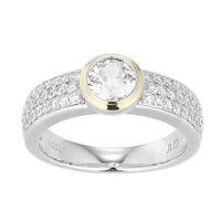 Anillo en plata con Zircón (Adela Silber)