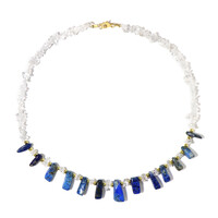 Collar en plata con Cuarzo blanco