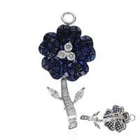 Broche en oro con Zafiro azul (Estée Collection)