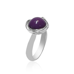 Anillo en plata con Fosfosiderita